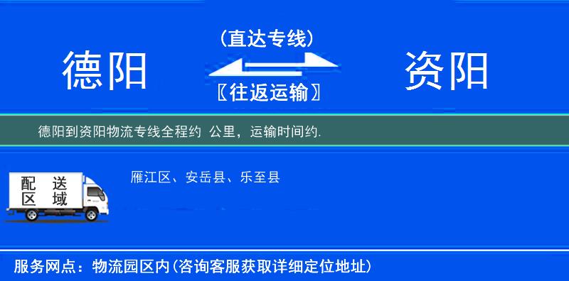 德陽(yáng)到物流專線
