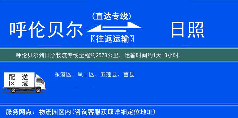 呼倫貝爾到物流專(zhuān)線