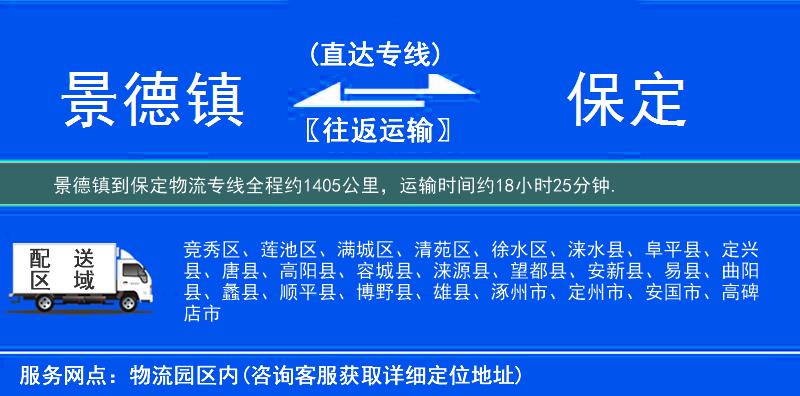 景德鎮(zhèn)到物流專(zhuān)線