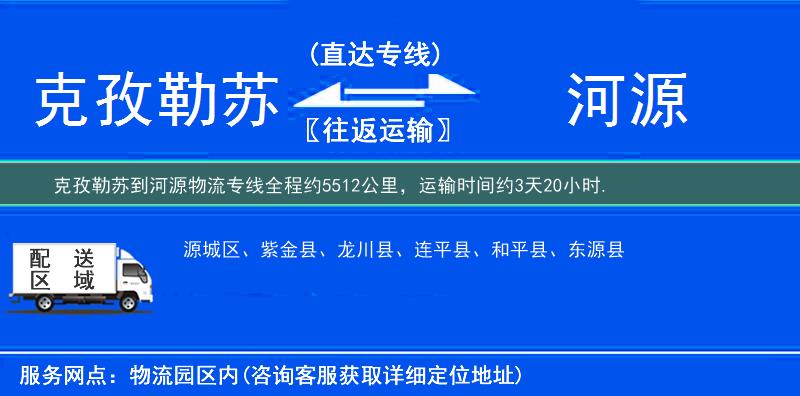 克孜勒蘇到物流專(zhuān)線