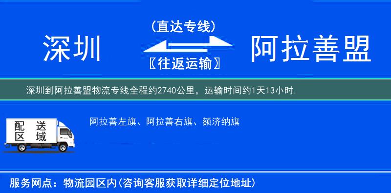 深圳到物流專(zhuān)線