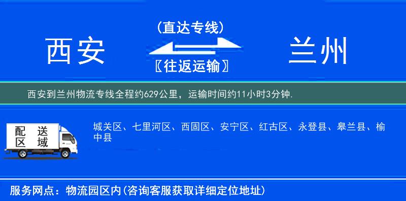 西安到物流專(zhuān)線