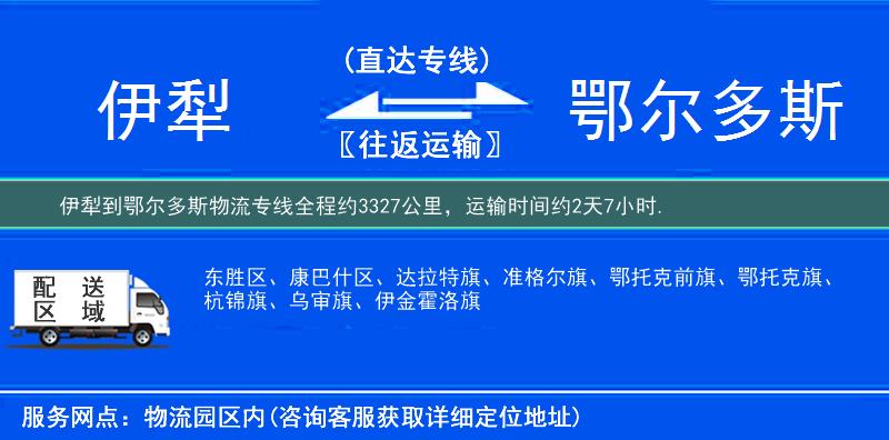 伊犁到物流專(zhuān)線